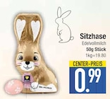 Sitzhase Edelvollmilch von  im aktuellen EDEKA Prospekt für 0,99 €