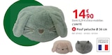 Pouf peluche ø 36 cm dans le catalogue Mr.Bricolage