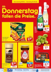 Chips im aktuellen Netto Marken-Discount Prospekt (Frankfurt (Main)) Chips im Netto Marken-Discount Prospekt "Aktuelle Angebote" mit 67 Seiten (Frankfurt (Main))