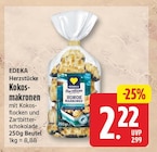Kokosmakronen von EDEKA Herzstücke für 2,22 € bei EDEKA im Angebot Kokosmakronen von EDEKA Herzstücke im aktuellen EDEKA Prospekt