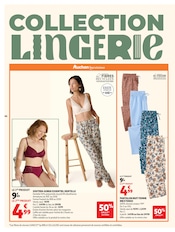 Promos Pantalon Femme dans le catalogue "LE GRAND MÉNAGE DE RENTRÉE" de Auchan Hypermarché Pantalon Femme en promo dans le catalogue Auchan Hypermarché à la page 46