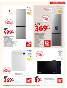 Promotion Micro-Ondes Grill dans le prospectus Auchan Hypermarché, valable du 24/06/2026 au 21/07/2026 Promo Micro-Ondes Grill dans le catalogue Auchan Hypermarché du moment à la page 13