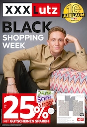Aktueller XXXLutz Möbelhäuser Möbel & Einrichtung Prospekt in Illertissen und Umgebung, "BLACK SHOPPING WEEK" mit 20 Seiten, 24.11.2025 - 30.11.2025