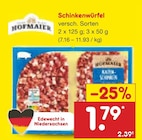 Netto Marken-Discount Ostrhauderfehn - Schinkenwürfel Angebot im Prospekt Schinkenwürfel bei Netto Marken-Discount im Ostrhauderfehn Prospekt für 1,79 €