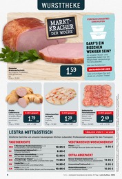 Wurst Angebot im aktuellen Lestra Prospekt auf Seite 6