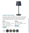 Lampe touch kelly petite - Botanic Lampe touch kelly petite à 54,99 € dans le catalogue Botanic