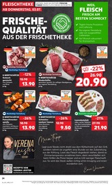 Gulasch im Kaufland Prospekt in Rodgau Aktueller Kaufland Prospekt mit Gulasch, "Aktuelle Angebote", Seite 24