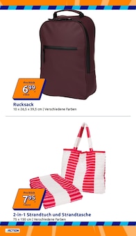 Rucksack im aktuellen Action Prospekt (Augsburg) Rucksack im Action Prospekt "Wochenangebote" mit 37 Seiten (Augsburg)