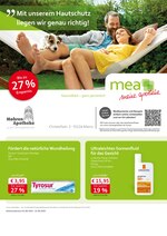 mea - meine apotheke Prospekt für Mainz mit 4 Seiten mea - meine apotheke Prospekt für Mainz: "Unsere August-Angebote", 4 Seiten, 01.08.2020 - 31.08.2020