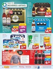 Coca Cola Zero im Netto Marken-Discount Prospekt in Bamberg Aktueller Netto Marken-Discount Prospekt mit Coca Cola Zero, "Aktuelle Angebote", Seite 20