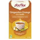 Yogi Tea Gingembre orange vanille – La boîte de 17 sachets - YOGI TEA en promo chez Botanic Yogi Tea Gingembre orange vanille – La boîte de 17 sachets - YOGI TEA dans le catalogue Botanic
