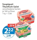 Thunfisch-Salat Mexican im V-Markt Prospekt Thunfisch-Salat Mexican von Saupiquet im aktuellen V-Markt Prospekt für 2,22 €