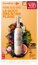 Vin en promo dans le catalogue Carrefour à la page 1