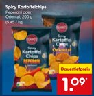 Aktuelles Spicy Kartoffelchips Peperoni oder Oriental Angebot bei Netto Marken-Discount in Salzgitter ab 1,09 €