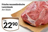 Frische neuseeländische Lammkeule im Angebot bei GLOBUS in Erfurt Frische neuseeländische Lammkeule Angebote bei GLOBUS Erfurt für 22,90 €