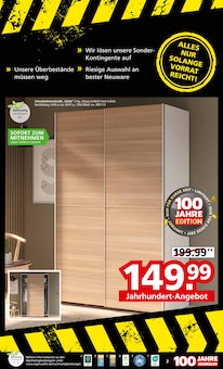 Kleiderschrank im aktuellen Segmüller Prospekt (Leverkusen) Kleiderschrank im Segmüller Prospekt "LAGERAUSVERKAUF BEI SEGMÜLLER" mit 56 Seiten (Leverkusen)