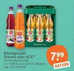 Aktuelles Schorle Angebot bei tegut in Mannheim ab 7,99 €