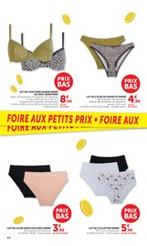 Soutien-Gorge en promo dans le catalogue Super U à la page 44