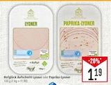 Aufschnitt Lyoner oder Paprika-Lyoner Angebote von Hofglück bei Marktkauf Waiblingen für 1,19 €