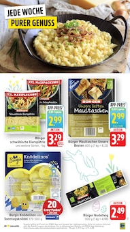 Nudeln im EDEKA Prospekt "Aktuelle Angebote" mit 60 Seiten (Pforzheim)