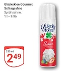 Gourmet Schlagsahne Angebote von Glücksklee bei GLOBUS Gießen für 2,49 €