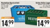 Aktuelles Bayrisch Hell oder Helles Lager Angebot bei E center in Erftstadt ab 14,99 €