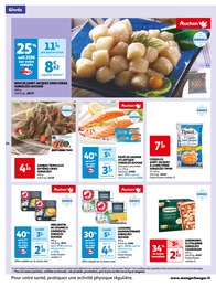 Offre Saumon surgelé dans le catalogue Auchan Hypermarché du moment à la page 24