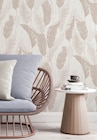 Papier peint intissé - feuillage nacre - Décor Discount à Toulouse Papier peint intissé - feuillage nacre en promo chez Décor Discount Toulouse à 19,90 €