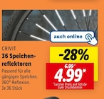 36 Speichenreflektoren von CRIVIT für 4,99 € bei Lidl im Angebot 36 Speichenreflektoren von CRIVIT im aktuellen Lidl Prospekt