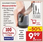 Messerschärfer Angebote von GOURMETmaxx bei Netto Marken-Discount Leverkusen für 9,99 €