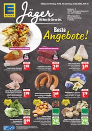 EDEKA Prospekt für Stuttgart: "Aktuelle Angebote", 2 Seiten, 17.08.2026 - 22.08.2026