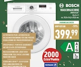 WASCHMASCHINE im Angebot bei Marktkauf in Bielefeld WASCHMASCHINE Angebote von BOSCH bei Marktkauf Bielefeld für 399,99 €