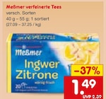 verfeinerte Tees im Angebot bei Netto Marken-Discount in Beckum verfeinerte Tees Angebote von Meßmer bei Netto Marken-Discount Beckum für 1,49 €