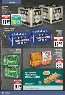 Warsteiner im aktuellen EDEKA Prospekt (Wesel) Warsteiner im EDEKA Prospekt "Aktuelle Angebote" mit 30 Seiten (Wesel)