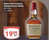 Aktuelles Kentucky Straight Bourbon Whisky Angebot bei GLOBUS in Leipzig ab 19,99 €