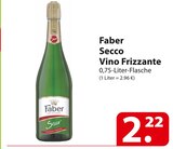Faber Secco Vino Frizzante für 2,22 € bei famila Nordost im Angebot Faber Secco Vino Frizzante im aktuellen famila Nordost Prospekt