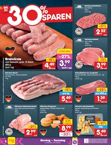 Fleisch im Netto Marken-Discount Prospekt "Aktuelle Angebote" mit 75 Seiten (Hildesheim)