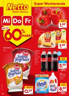 Sahne im aktuellen Netto Marken-Discount Prospekt (Trier) Sahne im Netto Marken-Discount Prospekt "Aktuelle Angebote" mit 72 Seiten (Trier)
