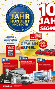 Aktueller Segmüller Prospekt "100 JAHRE SEGMÜLLER" Seite 2 von 32 Seiten