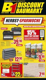 B1 Discount Baumarkt Prospekt für Hoppegarten: "BESTPREISE DER WOCHE!", 10 Seiten, 26.10.2024 - 01.11.2024