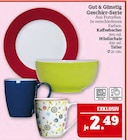 Geschirr-Serie Angebote von Gut & Günstig bei Marktkauf Altenburg für 2,49 €