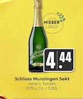 Sekt im Angebot bei Hieber in Freiburg Sekt Angebote von Schloss Munzingen bei Hieber Freiburg für 4,44 €