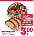 Aktuelle Brötchen Angebote bei E center in Mainz Aktuelles Sauerteig-Urbrot Angebot bei E center in Mainz ab 3,00 €