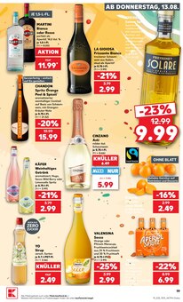 Gin im Kaufland Prospekt "Hier bin ich richtig" mit 54 Seiten (Remscheid)