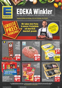 EDEKA Prospekt Wir lieben Lebensmittel! mit  Seiten in Berthelsdorf und Umgebung