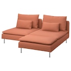 2er-Sofa mit Récamiere Kelinge rostbraun Kelinge rostbraun Angebote von SÖDERHAMN bei IKEA Rheine für 629,00 €