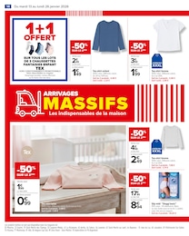 Offre Vêtement Bébé dans le catalogue Carrefour du moment à la page 15