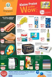 Aktueller GLOBUS Supermarkt Prospekt in Auma und Umgebung, "Aktuelle Angebote" mit 22 Seiten, 22.04.2024 - 27.04.2024