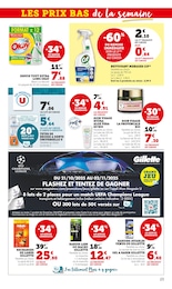 Prix et réduction Ménagère dans le prospectus Super U en cours Offre Ménagère dans le catalogue Super U du moment à la page 23