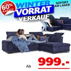 Aktuelles Boss Ecksofa Angebot bei Seats and Sofas in Bremen ab 999,00 €